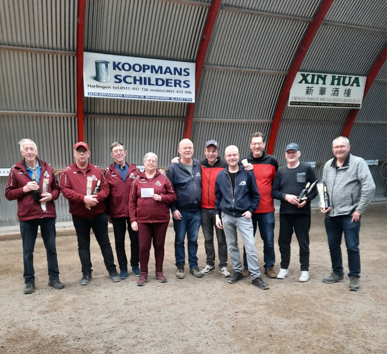 Daan van Dam en Hans Smit winnen het Ouwe Seunen toernooi.