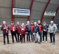 Daan van Dam en Hans Smit winnen het Ouwe Seunen toernooi.
