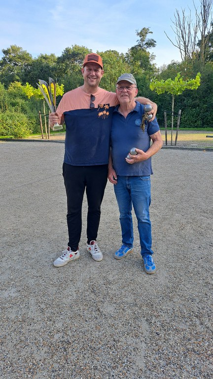 Mark Norder wint het clubkampioenschap tête a tête 2026.