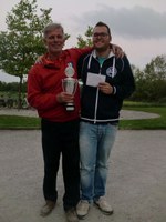 Martin Bakker en Kees Koogje winnaars Walle Geertsje toernooi