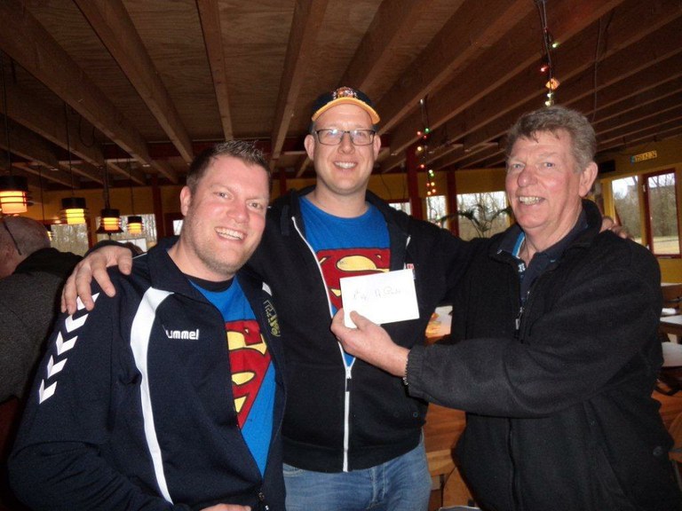 Winnaars Rik en Mark De Supermannen van het Stienen Man toernooi Boulegoed 