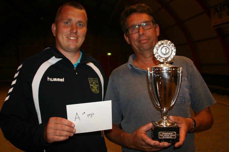 Wouter Hoekstra en Cees Minnema winnaars Walle Geertsje toernooi